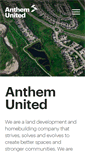 Mobile Screenshot of anthemunited.com